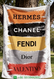 Hermes Throw Blankets